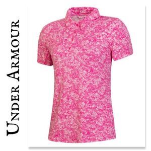 NWT Under Armour Women's Zinger Floret Print Polo